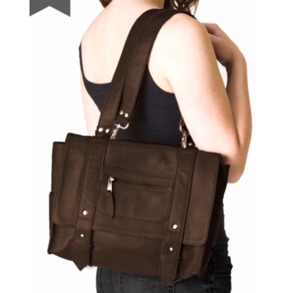 VERE VERTO Repeto Leather Convertible Backpack New main image 4